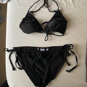 French connection string bikini two piece